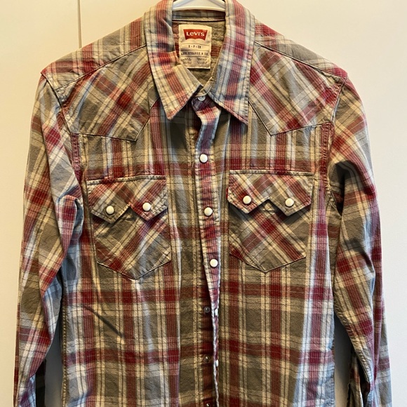 Levi's | Shirts | Levis Sawtooth Western Shirt | Poshmark